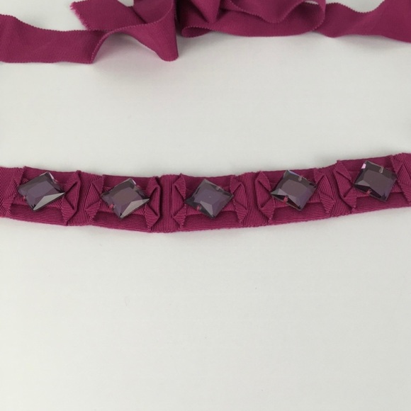 J. Crew WRAP Belt Magenta - Picture 3 of 6